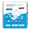 Купить Seni Super Classic подгузники 10 шт размер L 6 капель