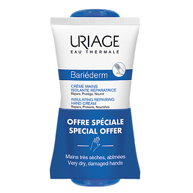 Купить Uriage Bariederm 50 мл 2 шт крем для рук восстанавливающий