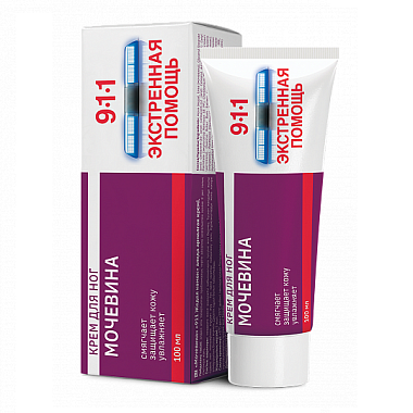 Купить 911 Мочевина 100 мл крем для ног