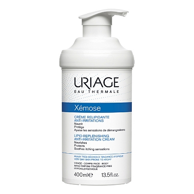 Купить Uriage Xemose 400 мл крем против раздражений кожи липидовосстанавливающий