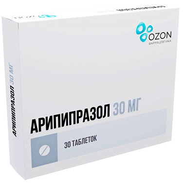 Купить Арипипразол 30 мг 30 шт таблетки