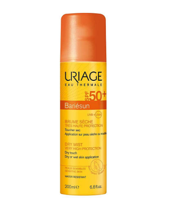 Купить Uriage Bariesun 200 мл дымка-спрей сухая SPF50+