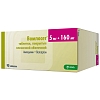 Купить Вамлосет 5 мг + 160 мг 90 шт таблетки покрытые пленочной оболочкой