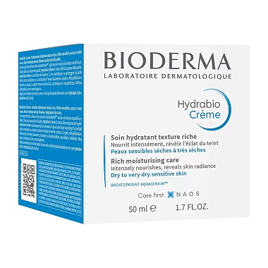 Купить Bioderma Hydrabio 50 мл крем увлажняющий уход с насыщенной текстурой
