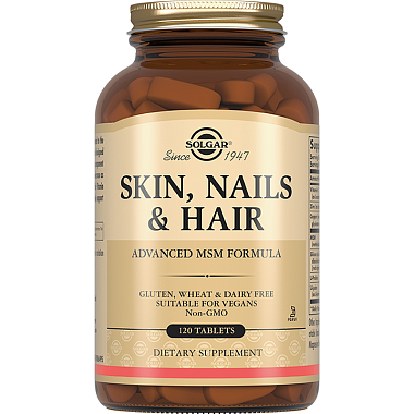 Купить Solgar Кожа волосы ногти 120 шт таблетки