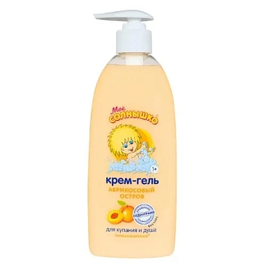 Купить Мое Солнышко 400 мл крем-гель для купания и душа абрикосовый остров