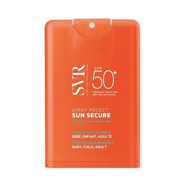 Купить SVR Безопасное солнце 20 мл увлажняющий спрей компактный SPF50+